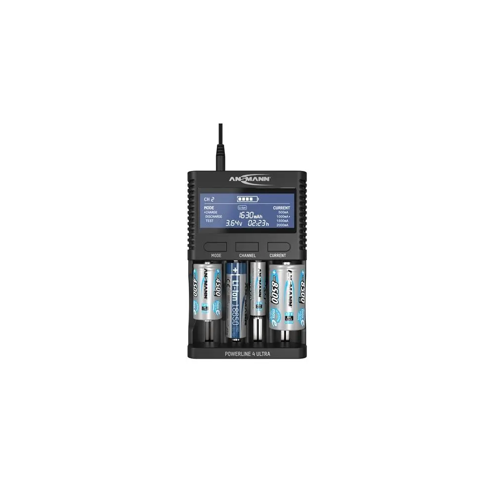 Produktfoto 1 von Ansmann 1001-0080, Universalladegerät UBC-Powerline4Ultra-EU-cb
