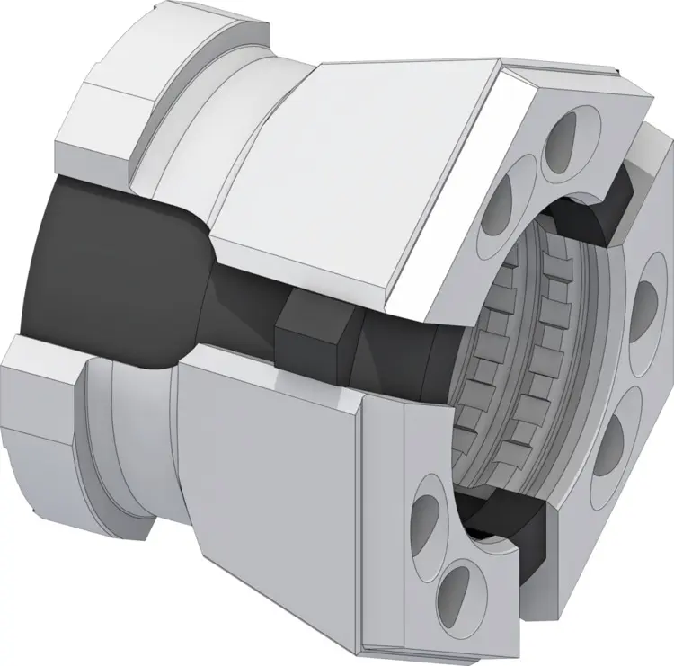 Produktfoto 1 von HAINBUCH 10013815, Spannkopf TOP 26 21,00 mm rd, TOP26R21,0