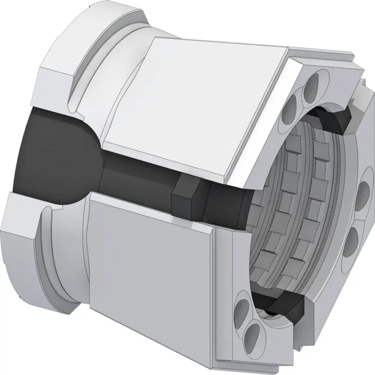 Produktfoto 1 von HAINBUCH 10013921, Spannkopf TOP 40 21,00 mm rd, TOP40R21,0