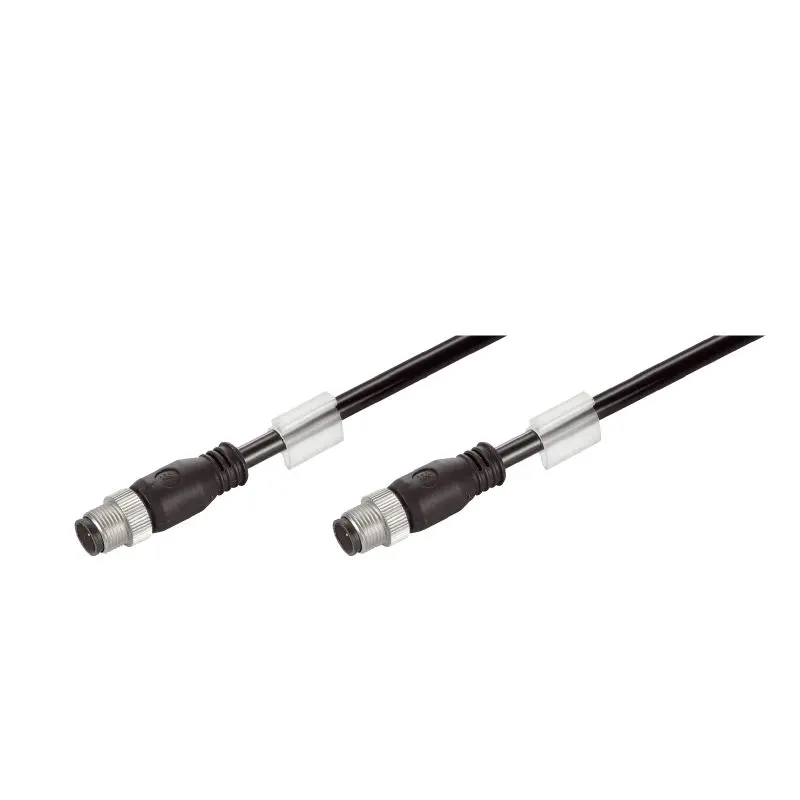 Produktfoto 1 von WEIDMÜLLER IE-C5DB4RE0050MCSMCS-E, Systemkabel, M12 D-Code IP 67 Stift gerade