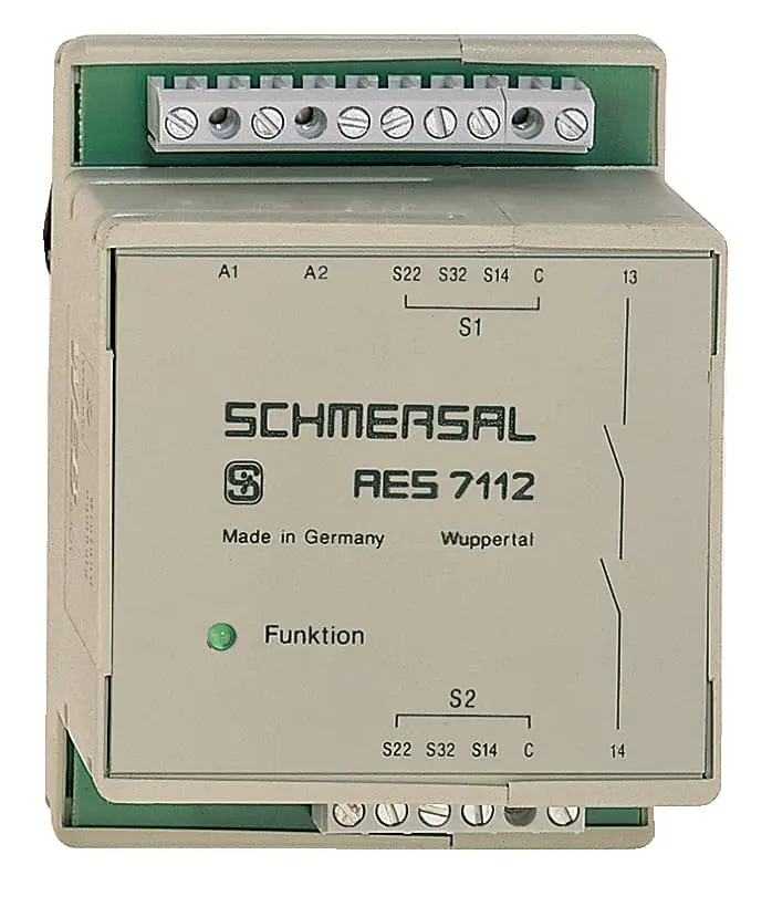 Produktfoto 1 von Schmersal AES 7112.3 24 VAC Sicherheitsbausteine, P/N: 101120016