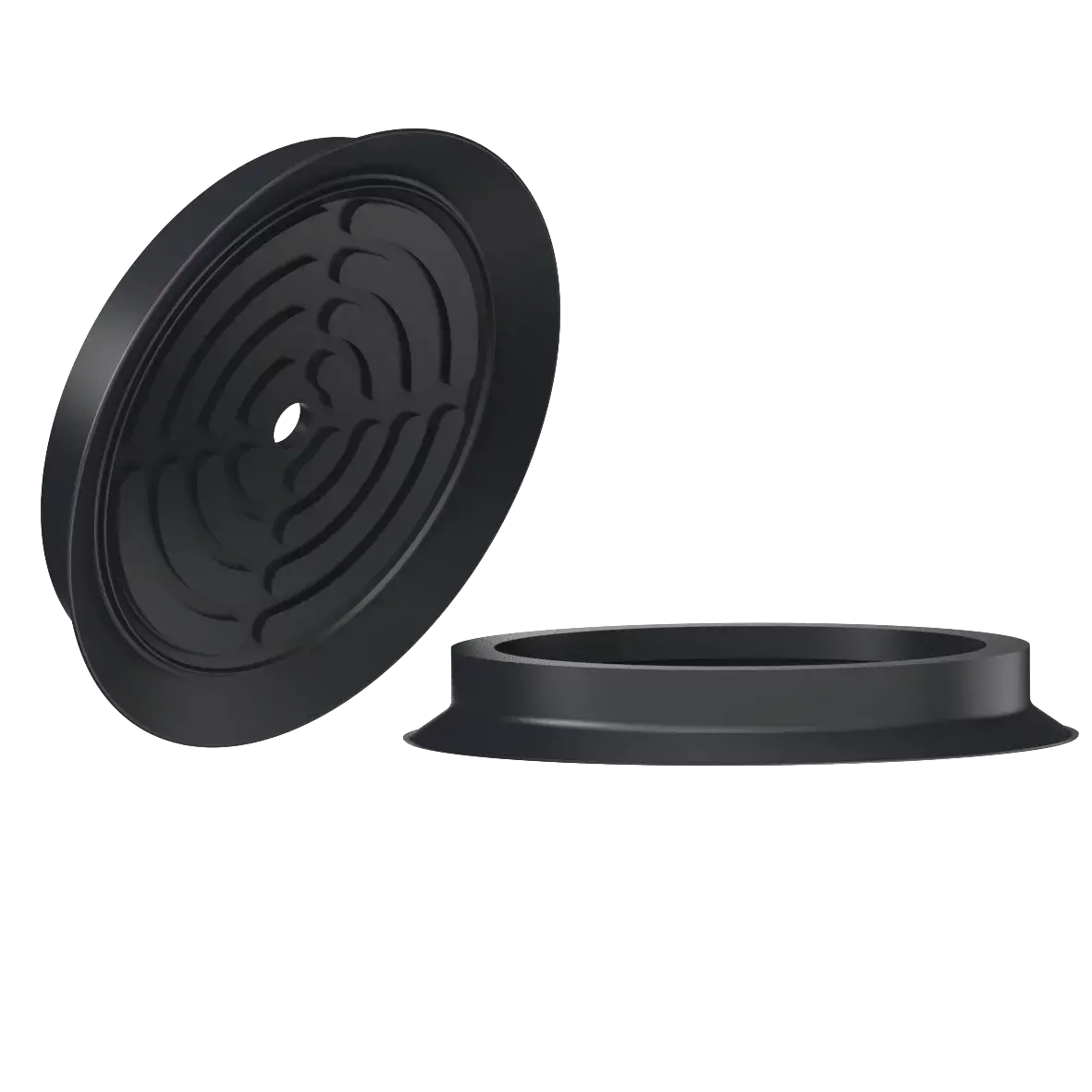 Produktfoto 1 von FIPA 102.250.261.13, Flachsauger Ø 250 mm SBR schwarz
