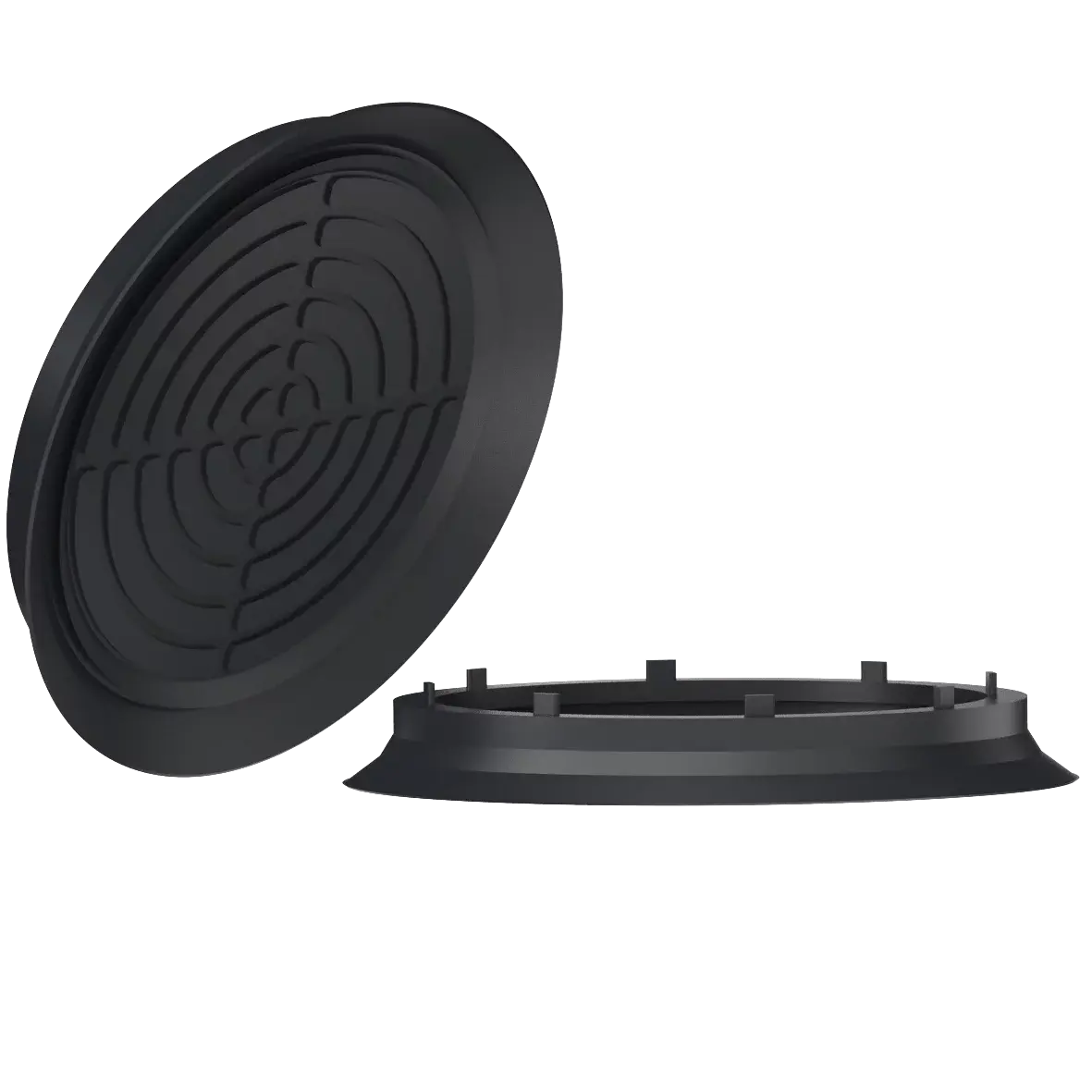 Produktfoto 1 von FIPA 102.290.262.13, Flachsauger Ø 290 mm SBR schwarz