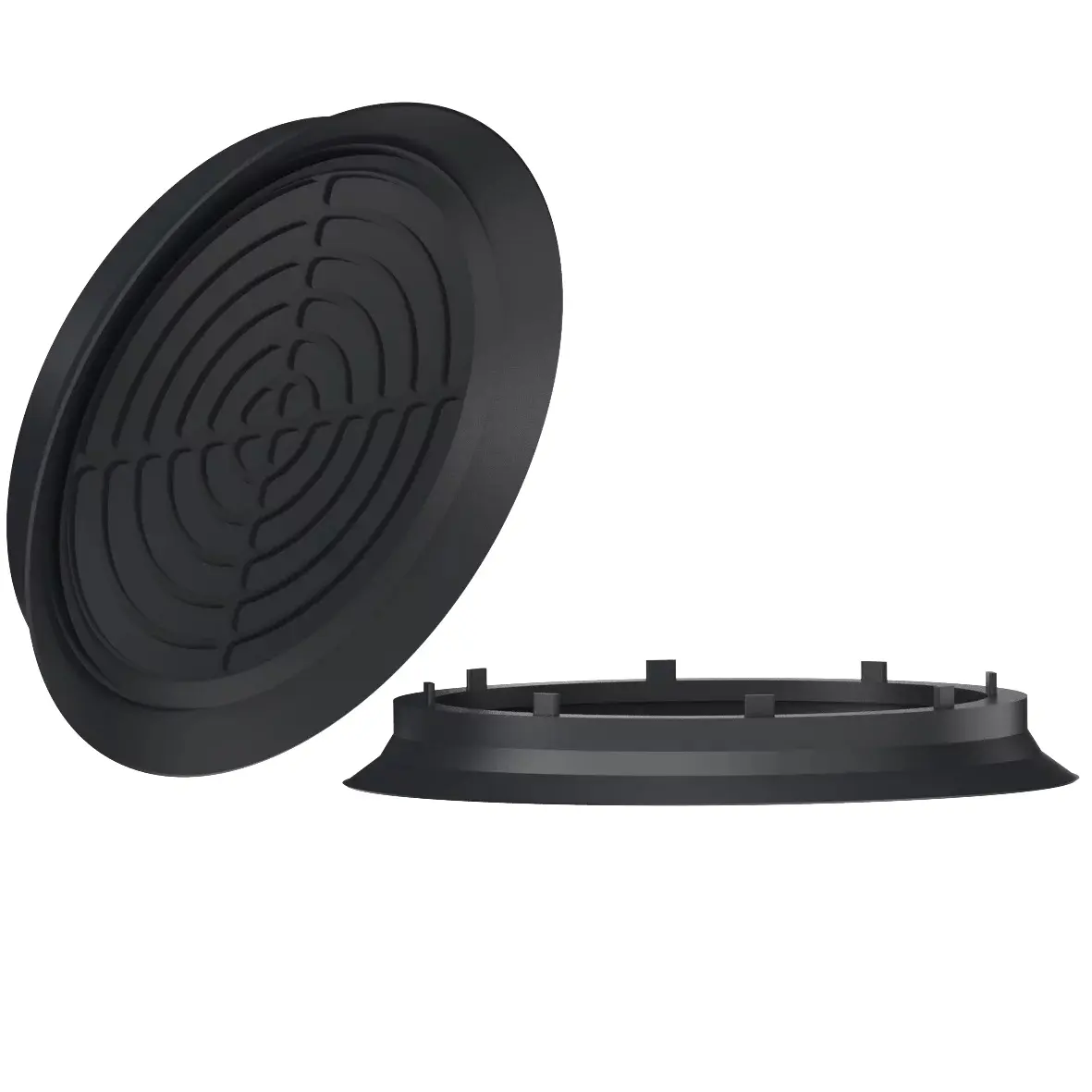 Produktfoto 1 von FIPA 102.290.262.13, Flachsauger Ø 290 mm SBR schwarz