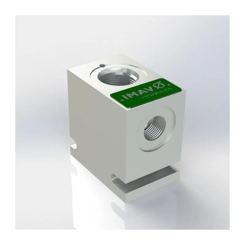 Produktfoto 1 von IMAV 2LH-10A-B03, Ventilgehäuse 2 Wege Aluminium