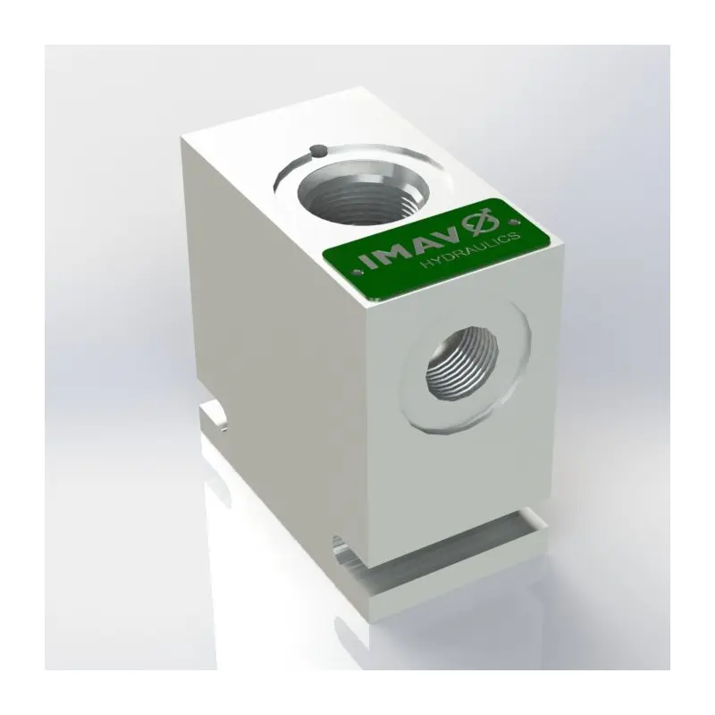 IMAV 3LH-12A-B06, Ventilgehäuse 3 Wege Aluminium