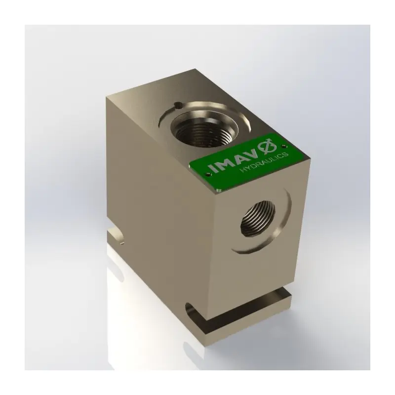 IMAV 3LH-12S-B04, Ventilgehäuse 3 Wege Steel