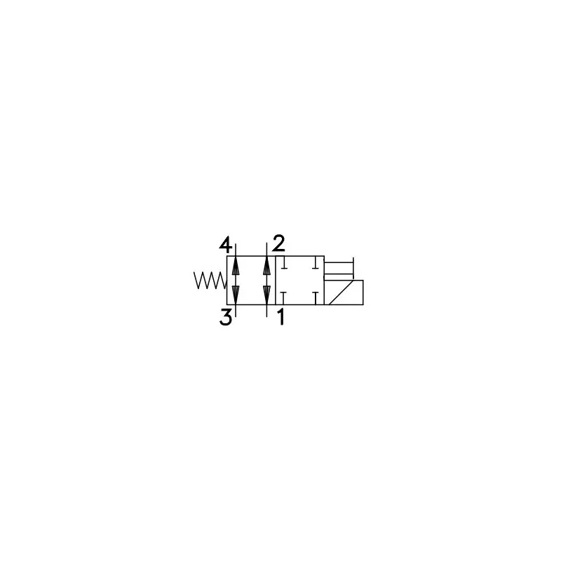 Produktfoto 1 von IMAV EMDV-12N-4C-0-00, 4/2-Wegeventil