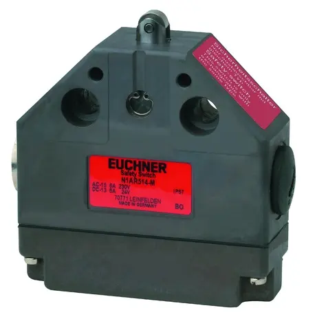 Produktfoto 1 von Euchner N1AR514AM-MC2222, EinzelgrenztasterR, Rollenstößel, Stahlrolle ø 5 mm