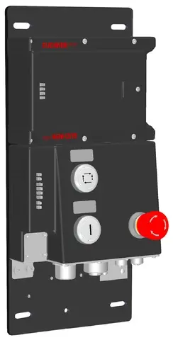 Produktfoto 1 von Euchner MGB-L1B-PNA-R-114425, Auswertemodul und Busmodul+3 Bedienelementen
