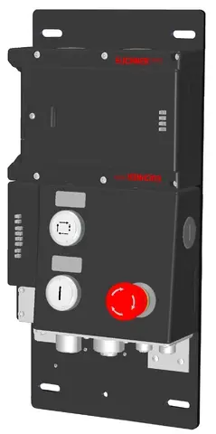 Produktfoto 1 von Euchner MGB-L1B-PNA-L-114426, Auswertemodul und Busmodul+3 Bedienelementen