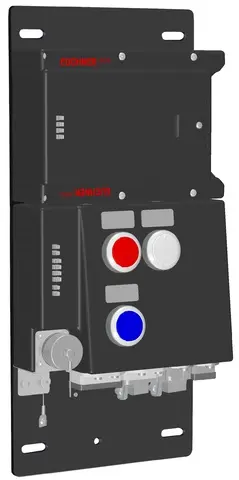 Produktfoto 1 von Euchner MGB-L2B-PNC-R-114398, Auswertemodul und Busmodul+3 Bedienelementen