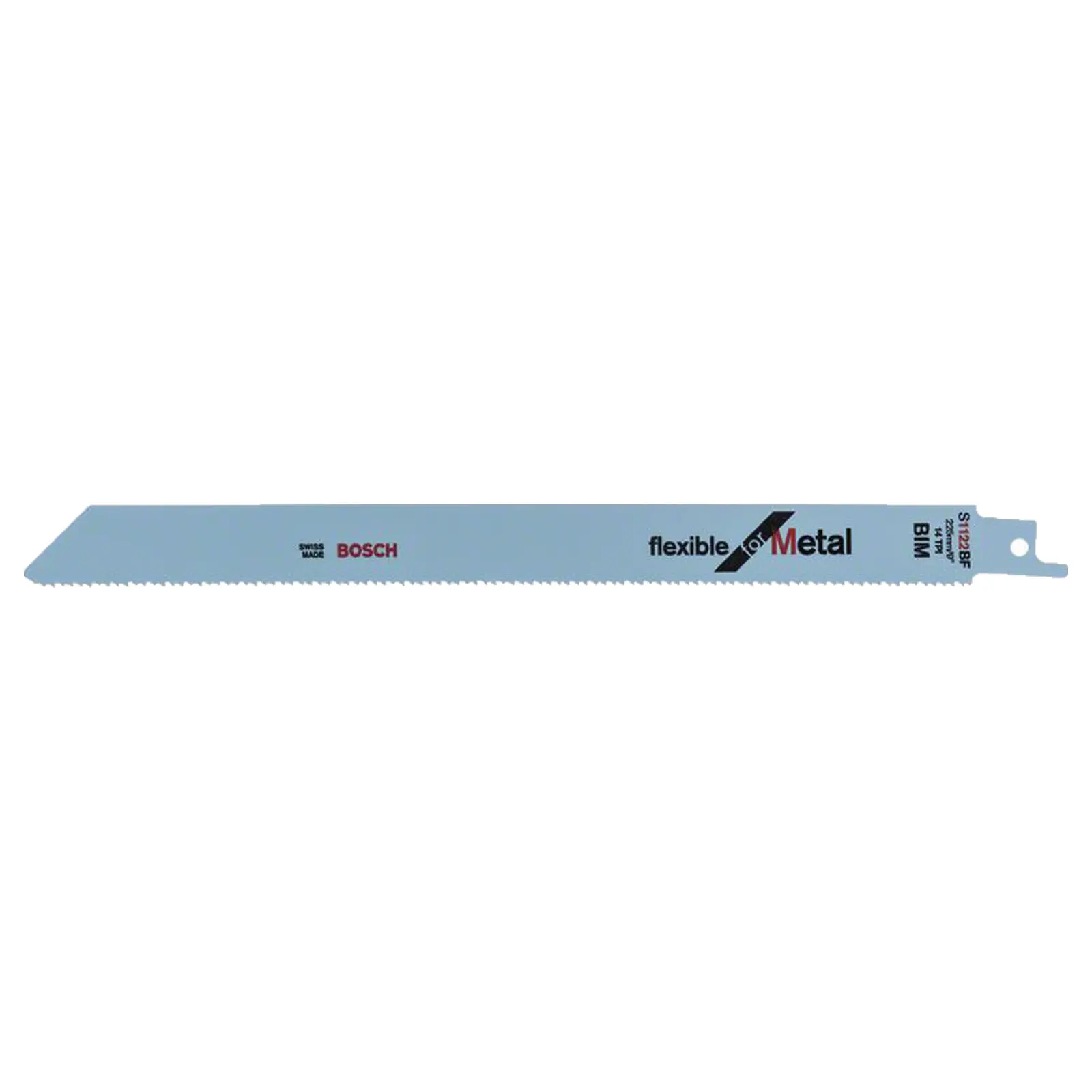 Produktfoto 1 von Bosch 2608656032, Säbelsägeblatt S 1122 BF, Flexible for Metal, 100er-Pack
