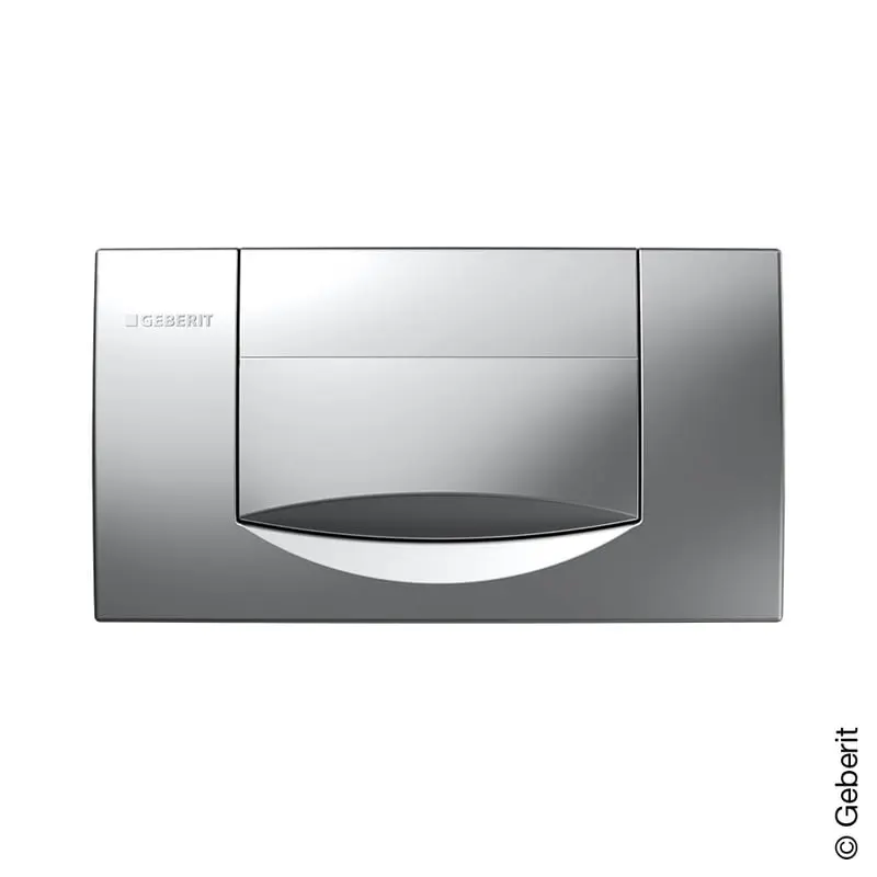 Produktfoto 1 von Geberit 115222461, 200F Betätigungsplatte chrom seidenglanz
