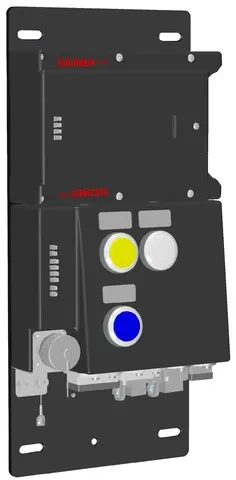 Produktfoto 1 von Euchner MGB-L1B-PNC-R-115419, Auswertemodul und Busmodul+3 Bedienelementen