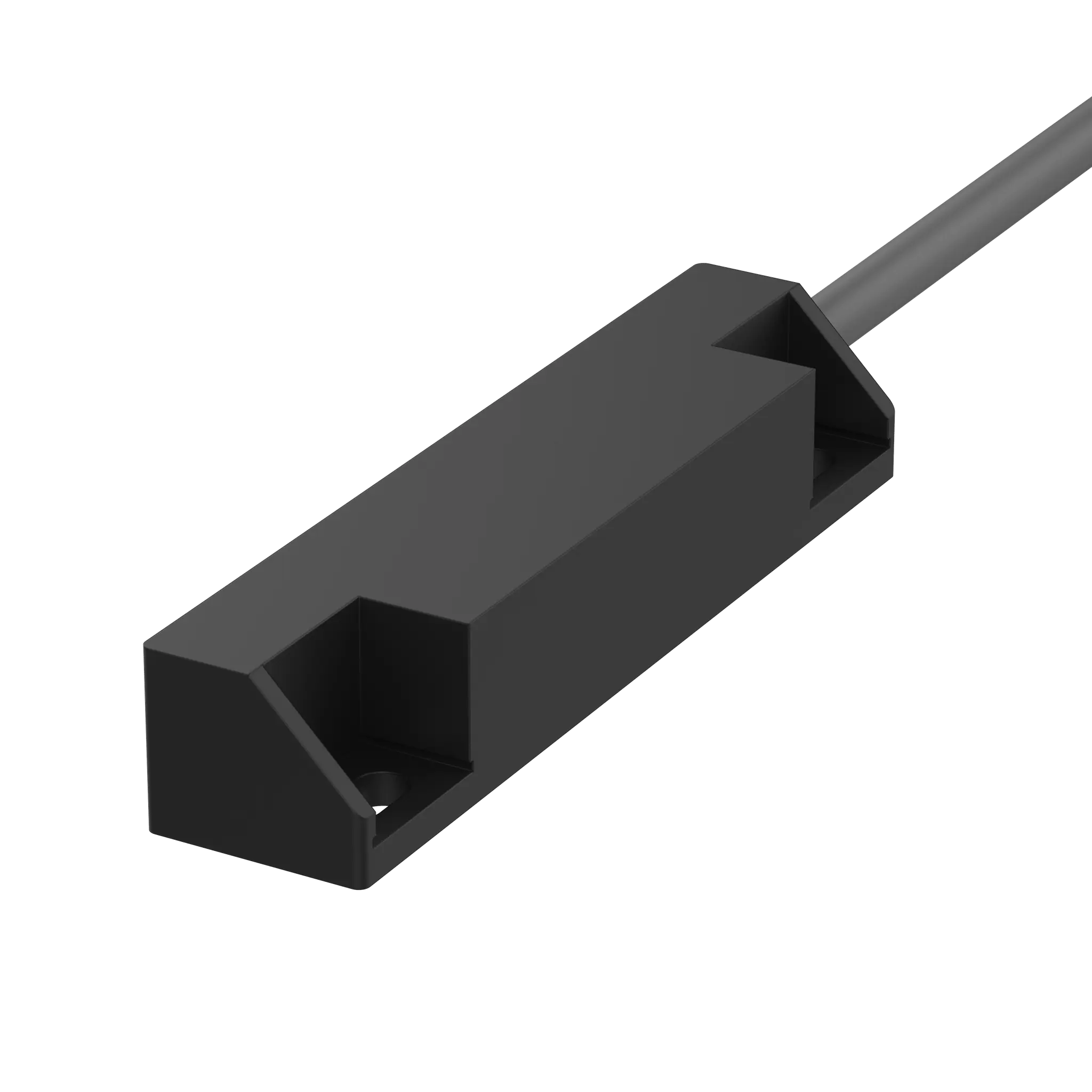 Produktfoto 1 von Elobau 165270, Sicherheitssensor, magnetisch betätigt, Schließer/Öffner, 1m Kabel