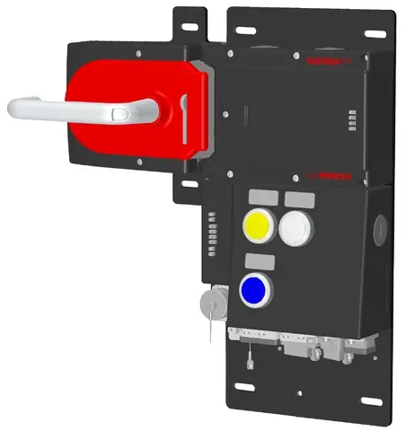Produktfoto 1 von Elobau 115420 Näherungsschalter - Magnetsensor Öffner, 1m PVC Kabel