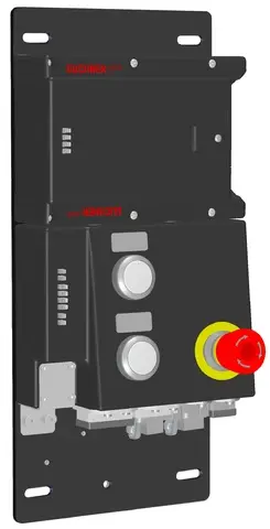 Produktfoto 1 von Euchner MGB-L1B-PNC-R-115619, Auswertemodul und Busmodul+3 Bedienelementen