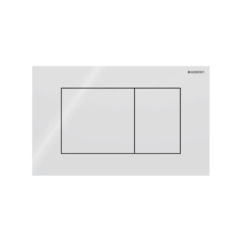 Produktfoto 1 von Geberit 115629SI1, Sigma40 Betätigungsplatte Square weiß