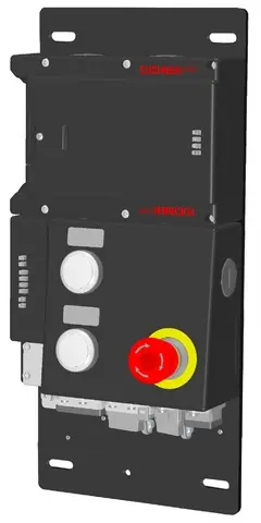 Produktfoto 1 von Euchner MGB-L1B-PNC-L-115620, Auswertemodul und Busmodul+3 Bedienelementen