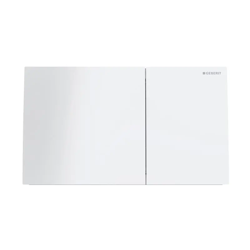 Produktfoto 1 von Geberit 115622SI1, Sigma70 Betätigungsplatte Square weiß