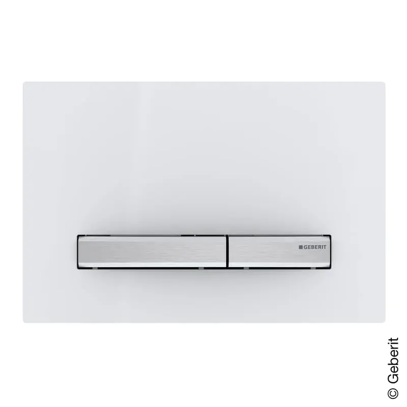 Geberit 115788112, Sigma50 Betätigungsplatte Square weiß