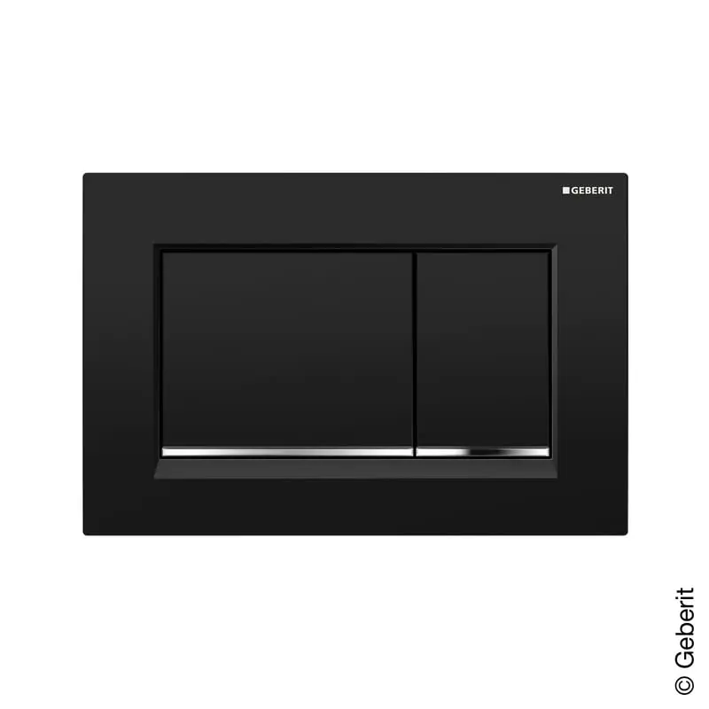 Produktfoto 1 von Geberit 115883KM1, Sigma20 Betätigungsplatte Square schwarz