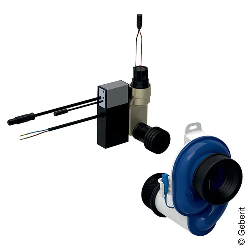 Produktfoto 1 von Geberit 116076001, Aufputz-Urinalsteuerung mit elektronischer Spülauslösung