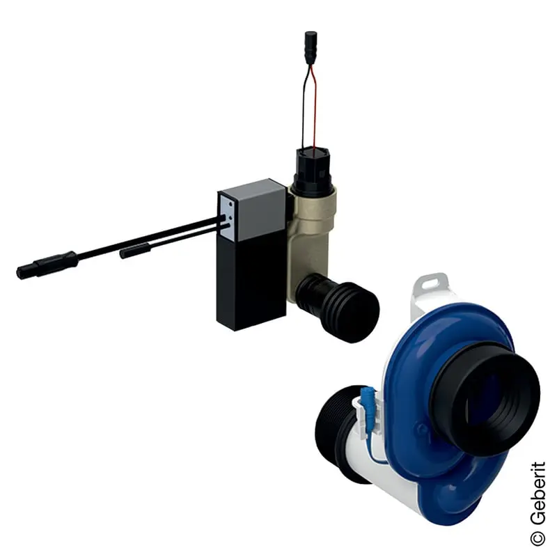 Produktfoto 1 von Geberit 116077001, Aufputz-Urinalsteuerung mit elektronischer Spülauslösung