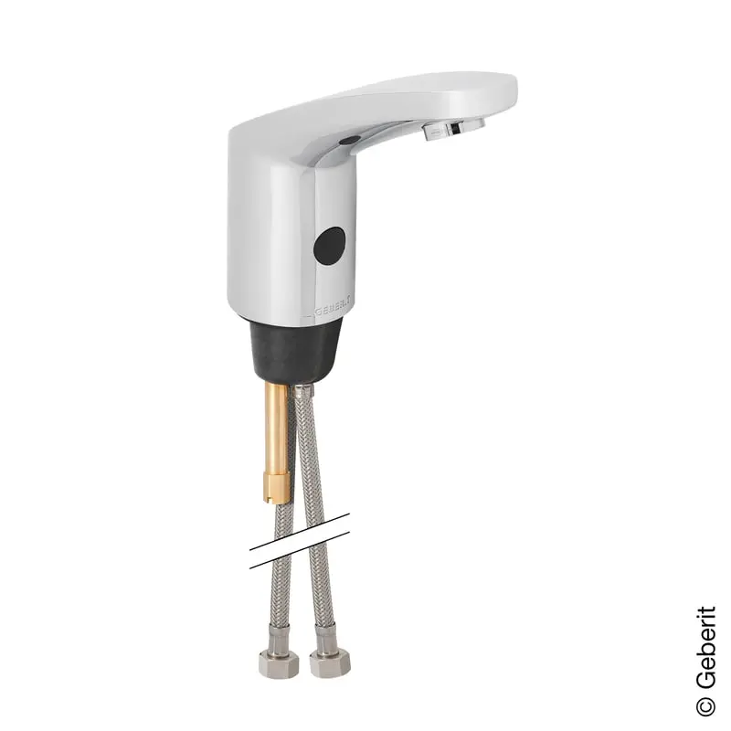 Produktfoto 1 von Geberit 116245211, Typ 185 Waschtischarmatur batteriebetrieben, chrom