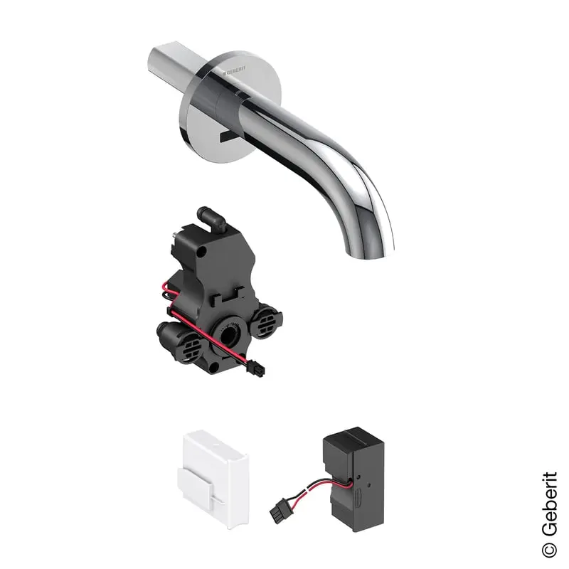 Geberit 116261211, Piave Waschtischarmatur netzbetrieben Unterputz, chrom