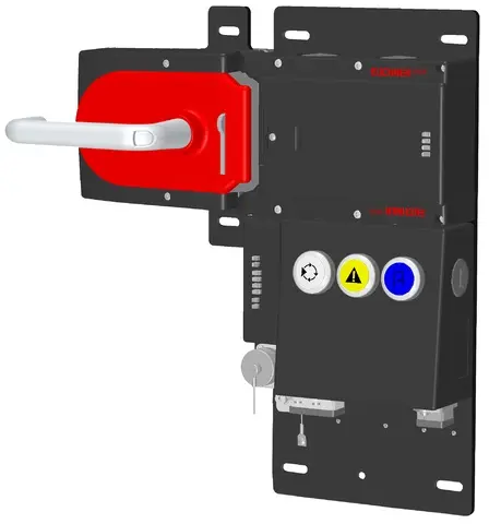 Produktfoto 1 von Euchner MGB-L2HB-PNC-L-116524, Zuhalteset+3 Bedienelementen, Push-Pull-Stecker