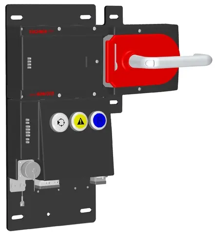 Produktfoto 1 von Euchner MGB-L2HB-PNC-R-116522, Zuhalteset+3 Bedienelementen, Push-Pull-Stecker