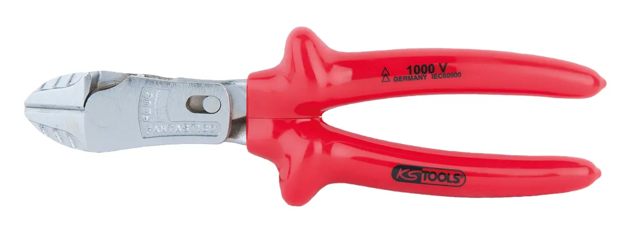 Produktfoto 1 von KS Tools 117.1234, 1000V Kraft-Seitenschneider, 200mm
