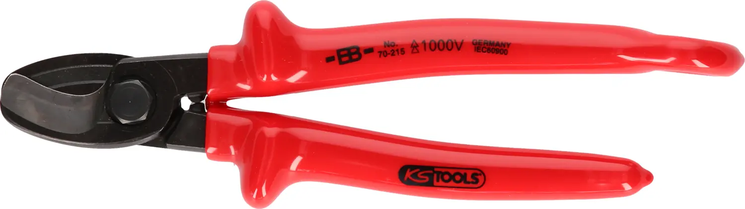 Produktfoto 1 von KS Tools 117.2206, 1000V Einhand-Kabelschneider