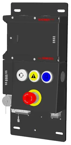 Produktfoto 1 von Euchner MGB-L1B-PNC-L-117022, Auswertemodul und Busmodul+4 Bedienelementen