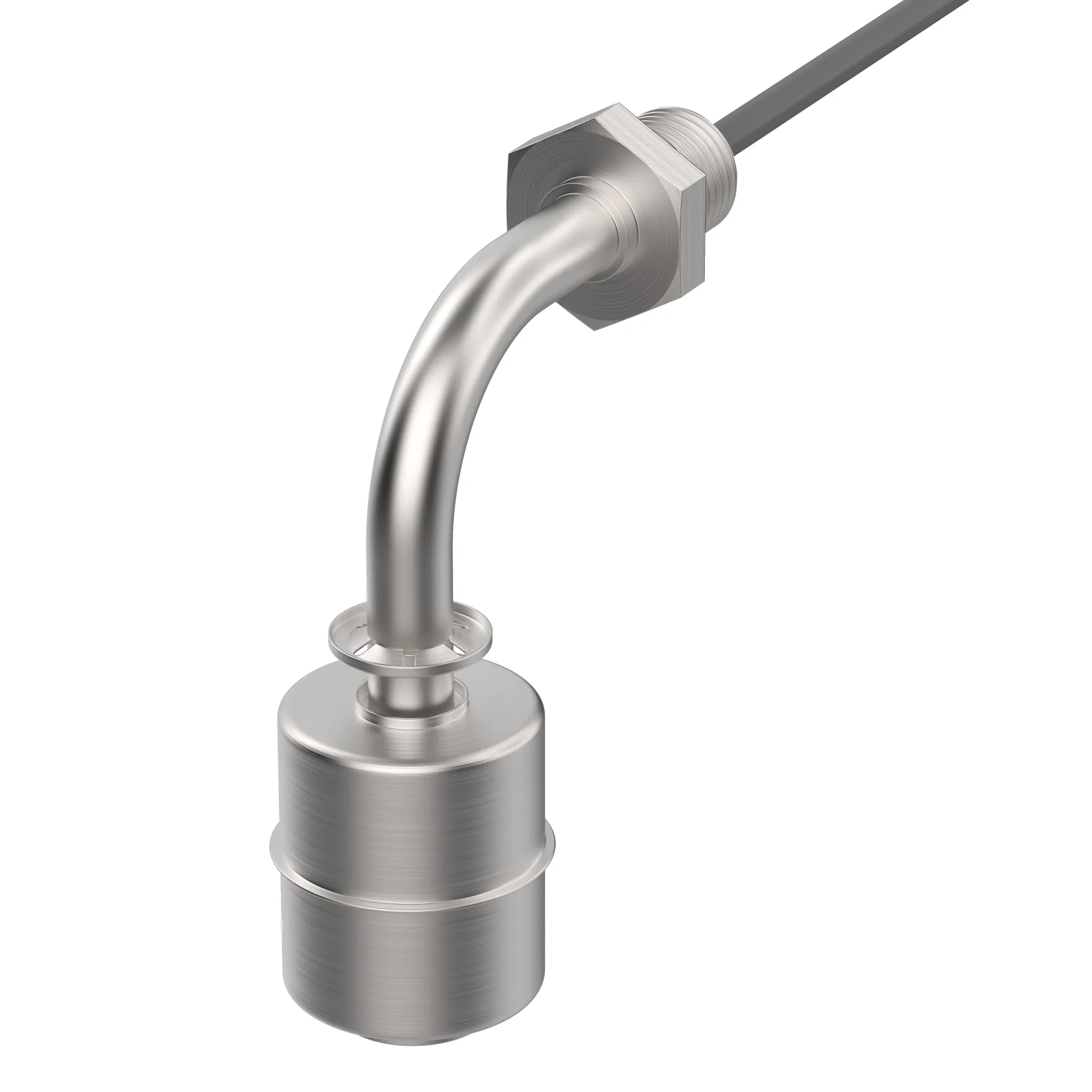 Produktfoto 1 von Elobau 117611E1-3 Sicherheitssensor mit integrierter Auswertung, 3m Kabel