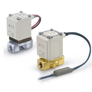 Produktfoto 1 von SMC VX234GGA VX2 Magnetventil, 2-Wege, Vakuum/Wasser/Öl/Dampf