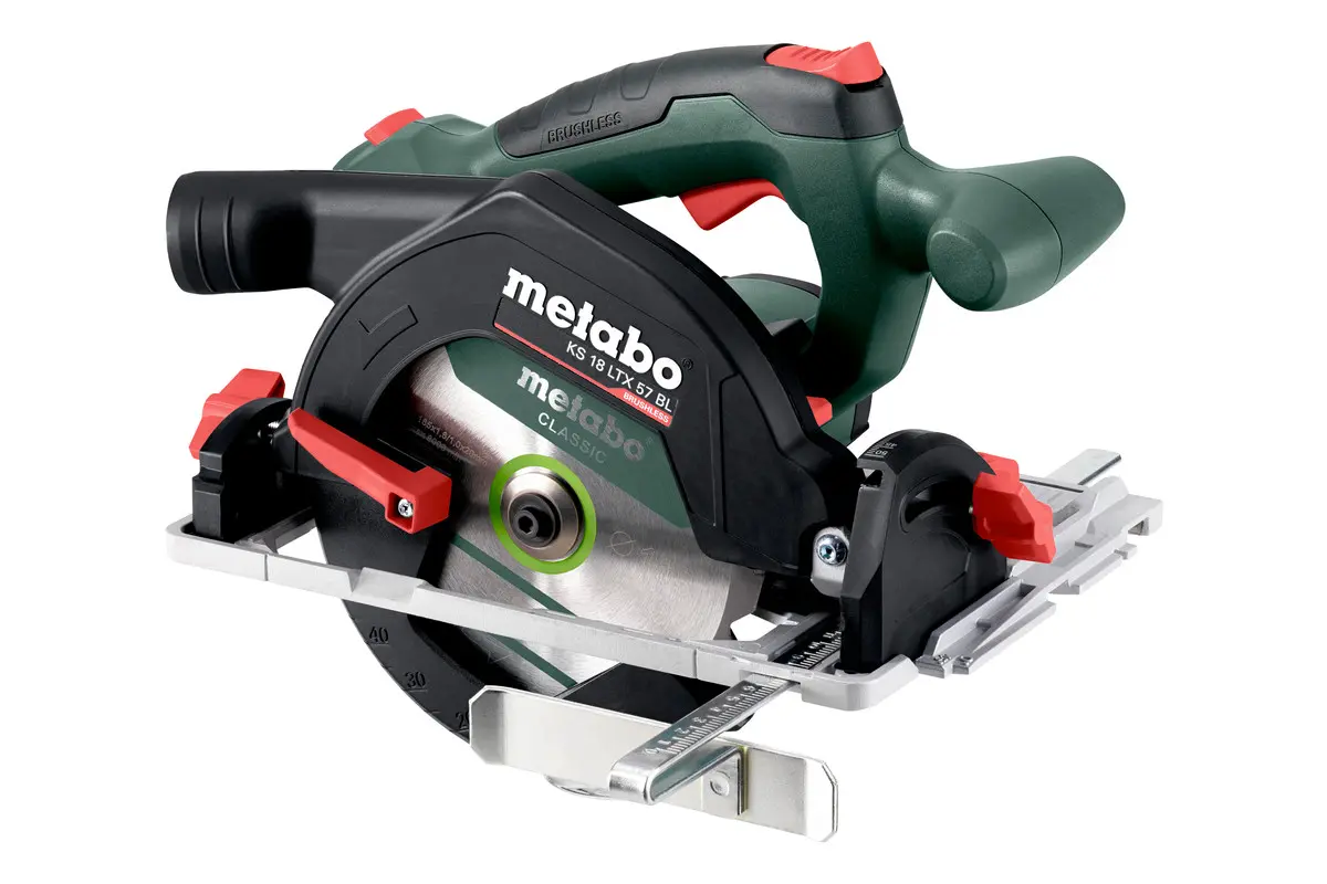 Metabo 611857840, Akku-Handkreissäge KS 18 LTX 57 BL ohne Akku und Ladegerät in metaBOX 340