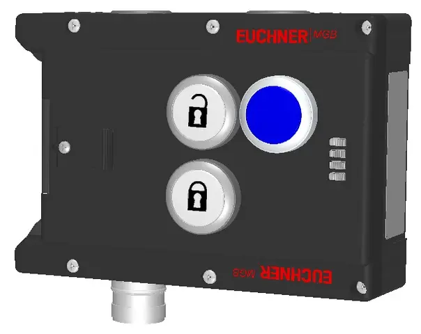 Produktfoto 1 von Euchner MGB-L1-ARA-AD3A1-S1-L-119759, Zuhaltemodul mit 3 Taster, RC18