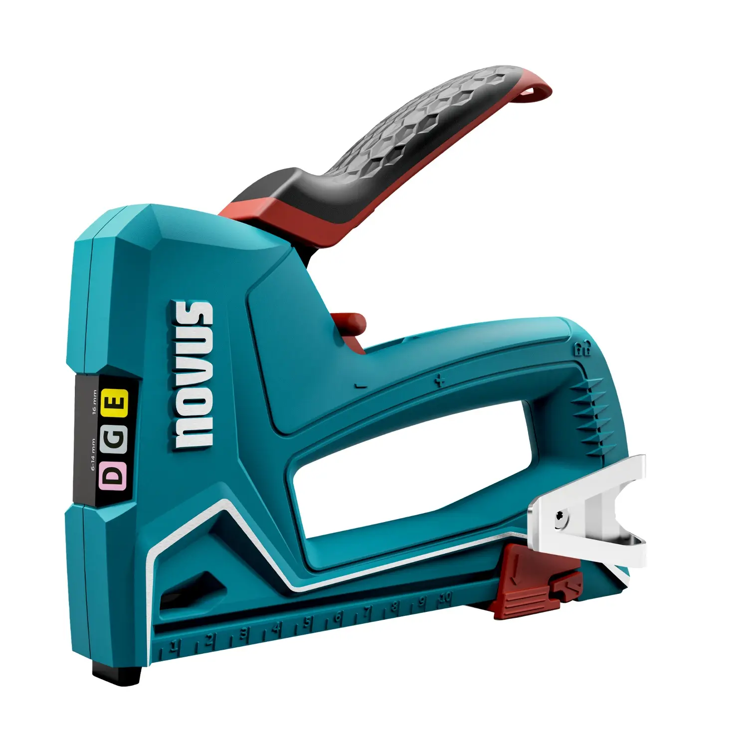 Produktfoto 1 von Novus 110096820, Handtacker J-51 f. Flachdrahtklammern bis 14mm & Nägel bis 16mm