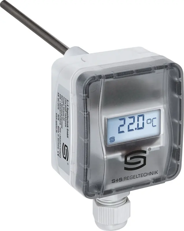 Produktfoto 1 von S+S REGELTECHNIK 1101-7112-2019-900 TM43-I 50mm LCD