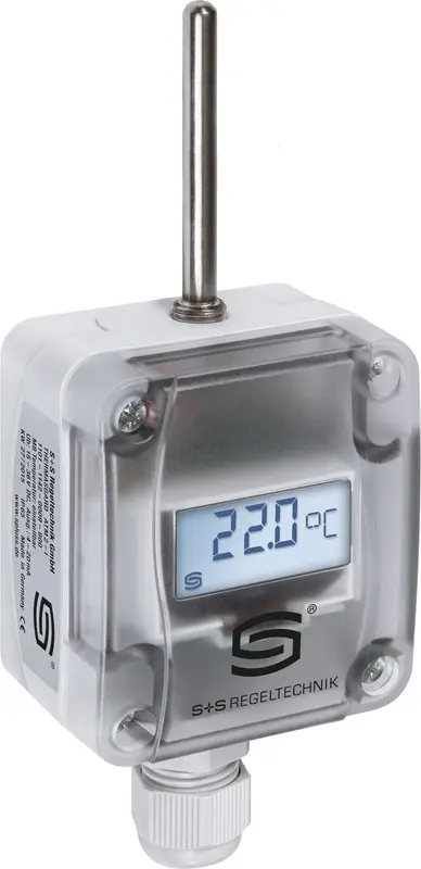 Produktfoto 1 von S+S REGELTECHNIK THERMASGARD® ATM2-A LCD Feuchtraumtemperaturmessumformer