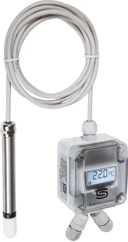 Produktfoto 1 von REGELTECHNIK Raumpendeltemperaturmessumformer THERMASGARD® RPTM1-Modbus LCD