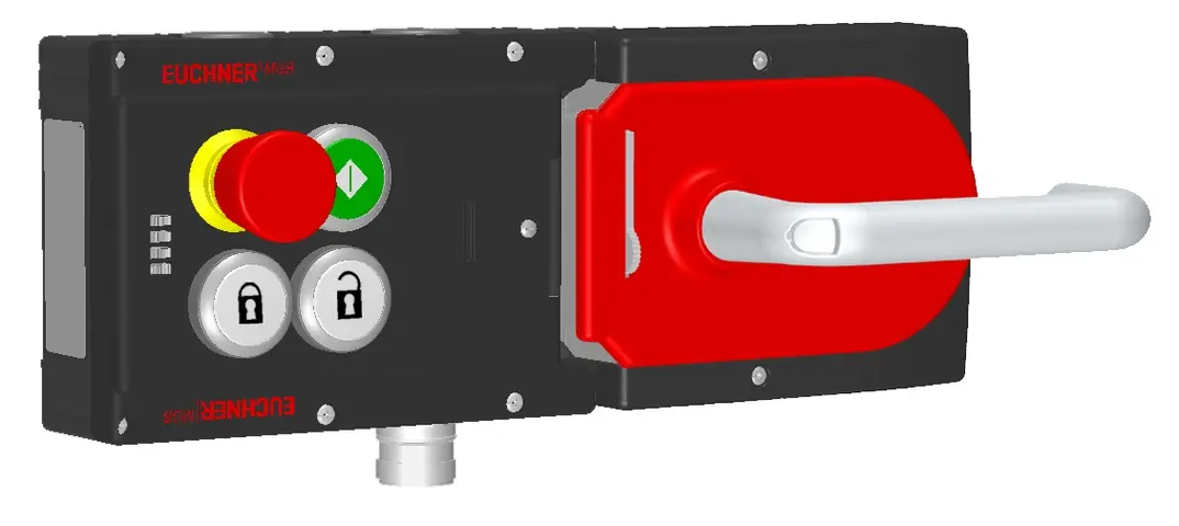 Produktfoto 1 von Euchner MGB-L2H-APA-R-110460, Zuhalteset+3 Taster, Not-Halt