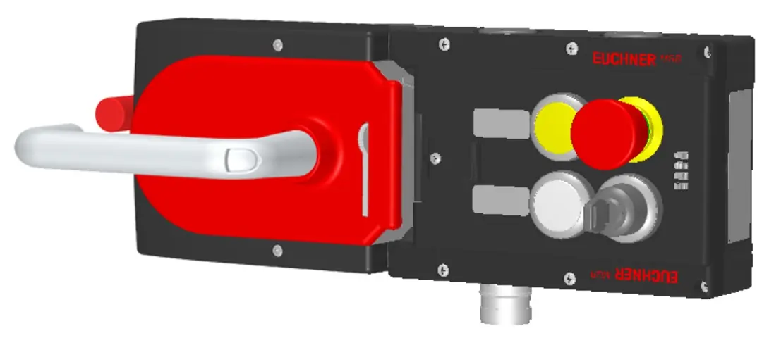 Produktfoto 1 von Euchner MGB-L2HE-APA-L-110522, Zuhalteset+2 Taster, Not-Halt