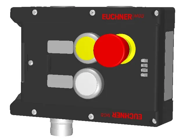 Produktfoto 1 von Euchner MGB-L1-ARA-AA2A1-S1-L-110793, Zuhaltemodul+2 Taster