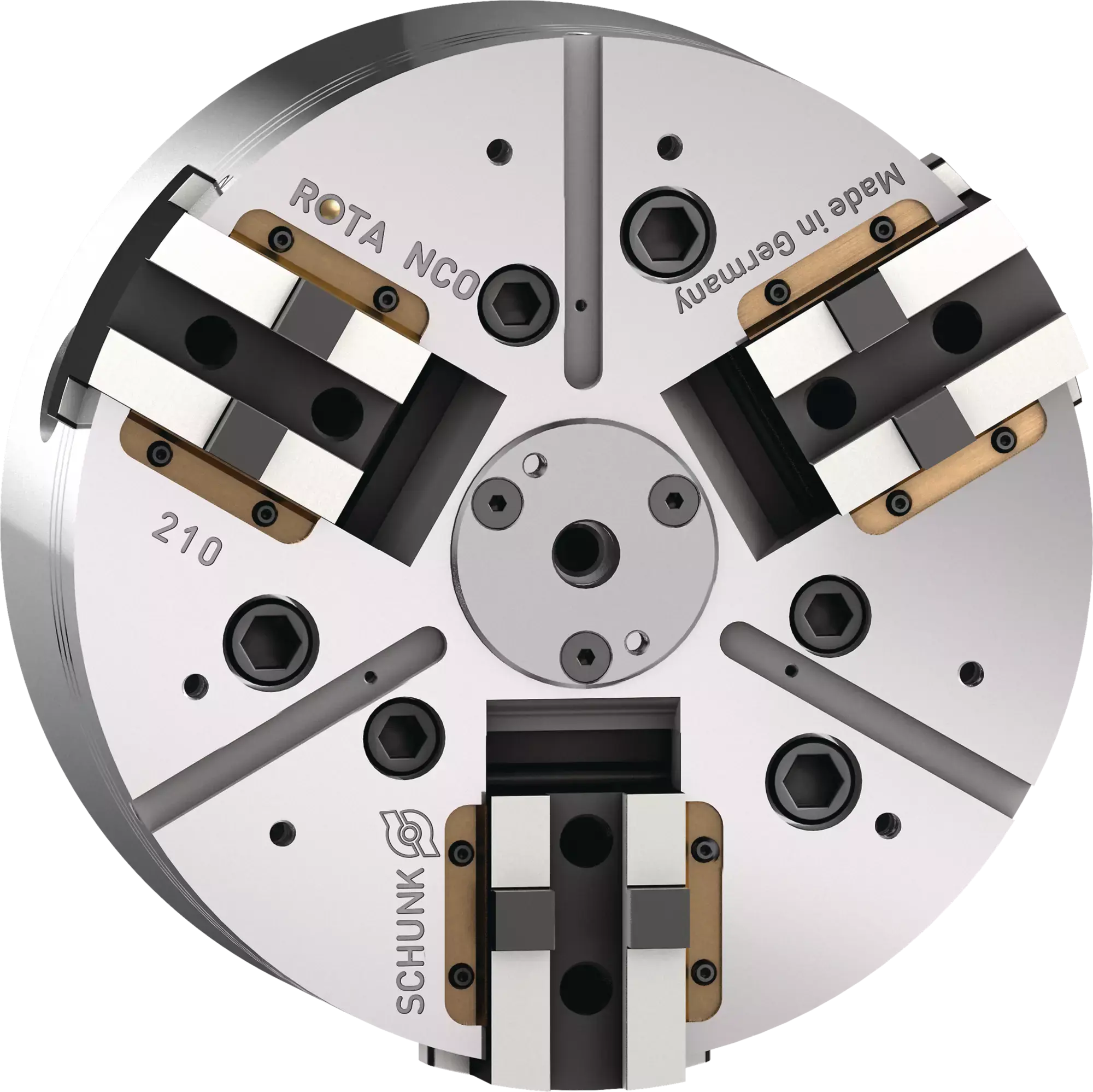 Produktfoto 1 von SCHUNK ROTA NCO 210 Z170-KV, Kraftspannfutter ohne Durchgangsbohrung