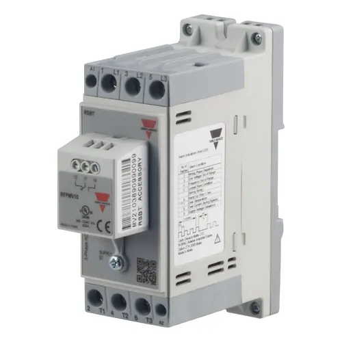 Produktfoto 1 von Carlo Gavazzi RSBT4032EV21HP, 3PH COMP.S/START 400V 32A, DIN + AUX RLY, HP