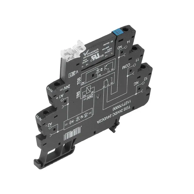 Produktfoto 1 von WEIDMÜLLER TOS 5VDC 48VDC0,1A, TERMSERIES, Halbleiterrelais, P/n: 1126920000